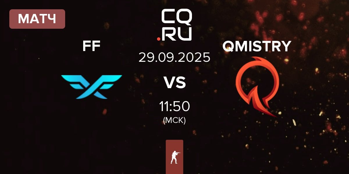 Матч Fire Flux Esports FF vs QMISTRY | 29.09