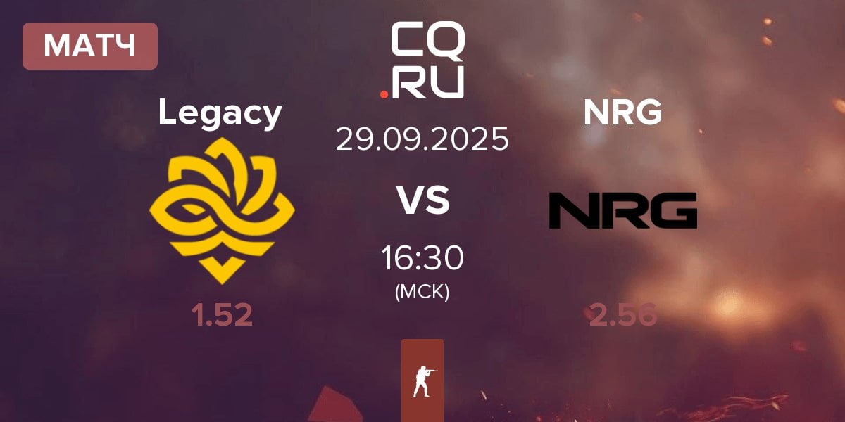 Матч Legacy vs NRG Esports NRG | 29.09