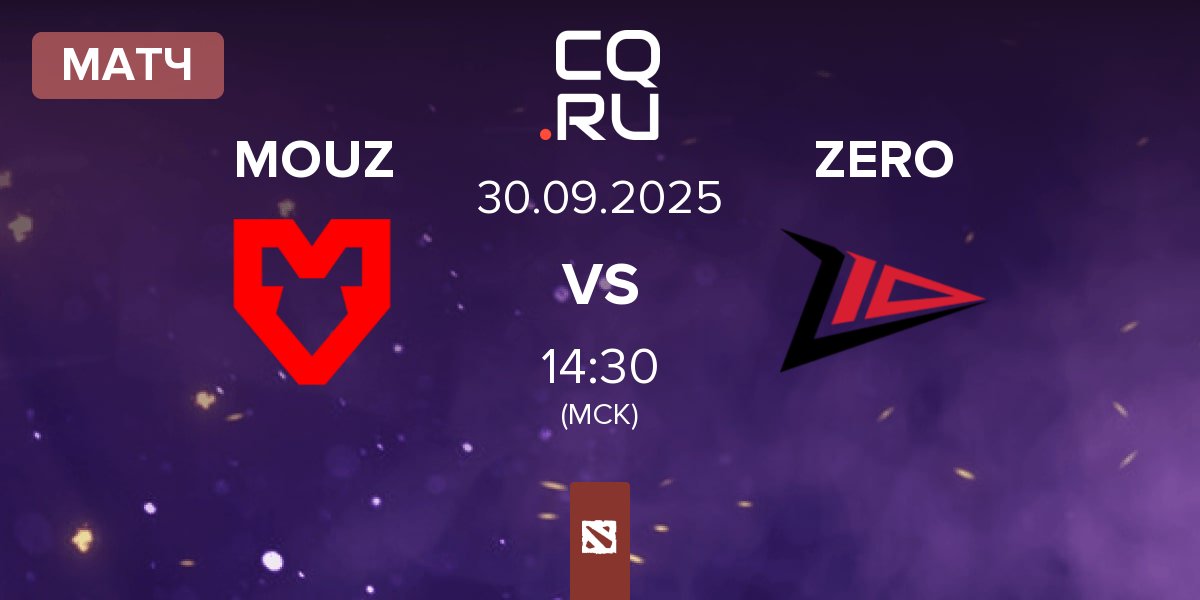 Матч MOUZ vs Zero Tenacity ZERO | 30.09