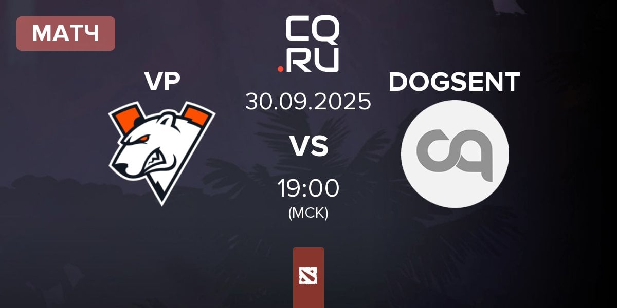 Матч Virtus.pro VP vs DOGSENT | 30.09