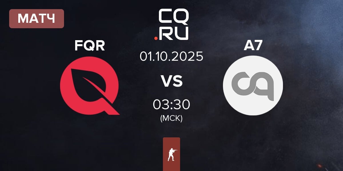 Матч FlyQuest RED FQR vs Arrival Seven A7 | 01.10