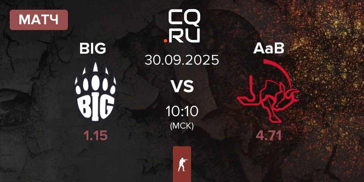 Матч BIG BIG  vs AaB esport AaB | 30.09