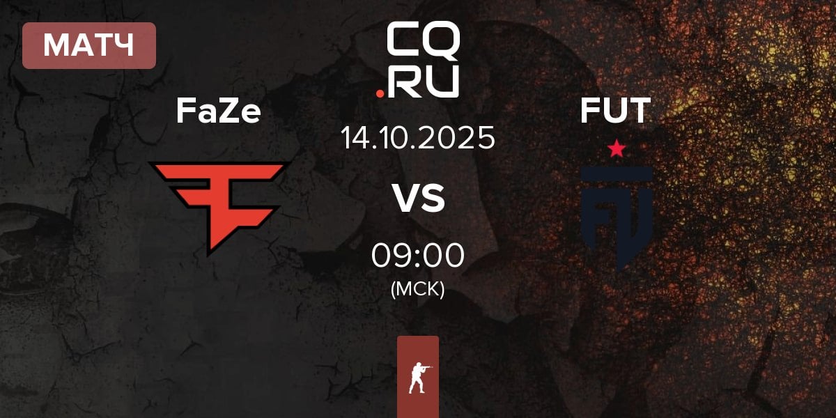 Матч FaZe Clan FaZe vs FUT Esports FUT | 14.10