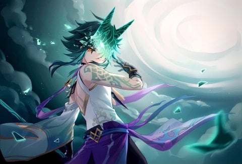 Сяo  гайд на персонажа Genshin Impact