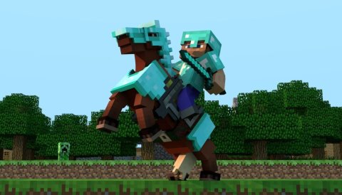 Как сделать седло в Minecraft