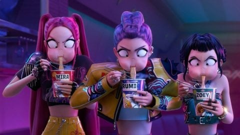 В Сети нашли раннюю версию KPop Demon Hunters  мультфильм выглядел совсем иначе