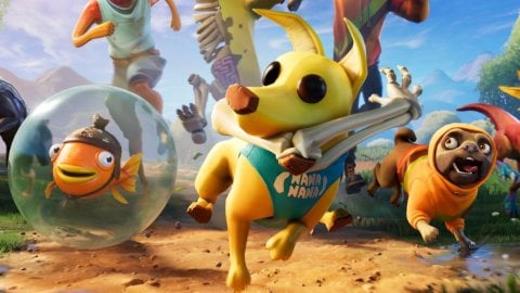 В Fortnite добавили спутников  первым стал пес Бананчик