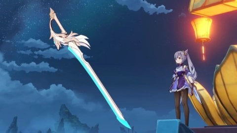 Меч Сокола в Genshin Impact  подробный гайд на оружие