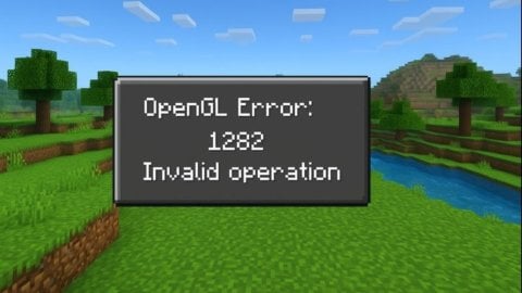 Как исправить ошибку Opengl 1282 invalid operation в Майнкрафт