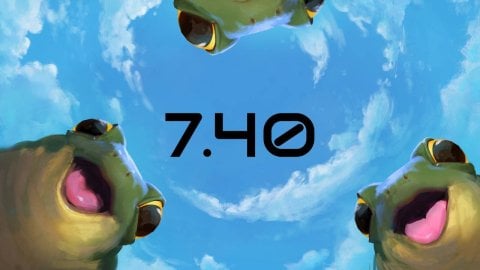 Лягушка бард и обновление 740