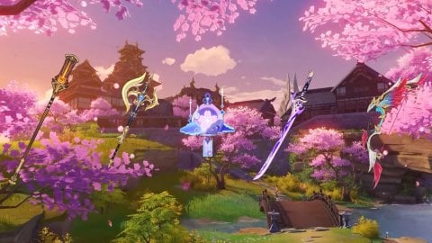 Все лучшее оружие в Genshin Impact