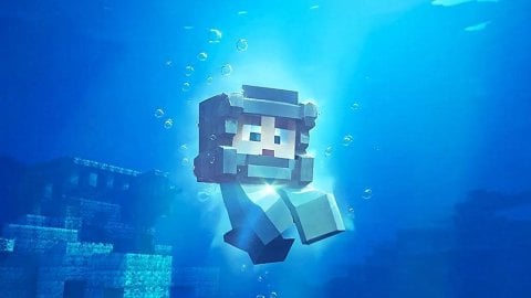 Зачарование Подводное дыхание в Minecraft