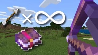 Зачарование на бесконечность в Minecraft