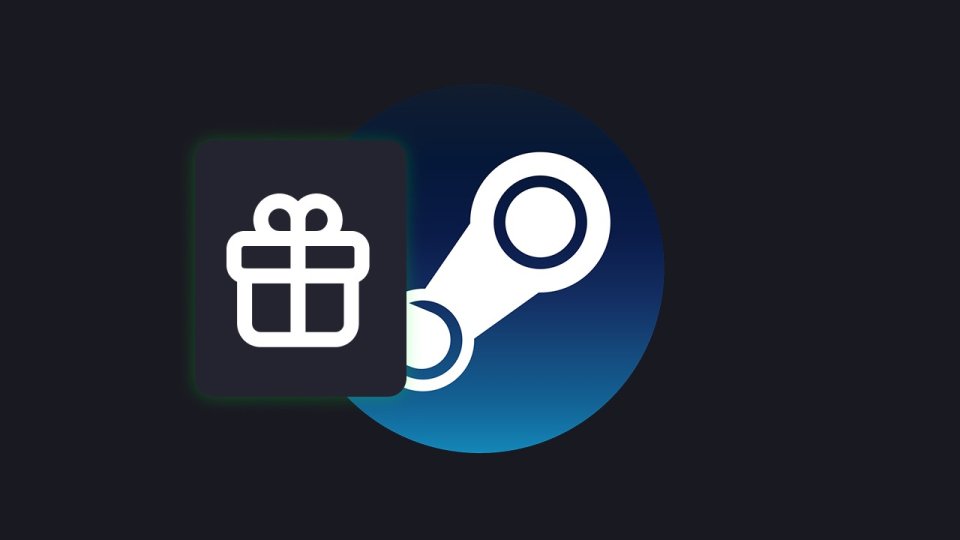 подарочная карта Steam в руках