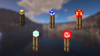 Как сделать факел в Minecraft