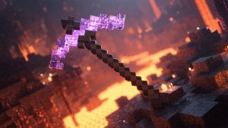 Как сделать незеритовую кирку в Minecraft