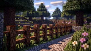 Как сделать забор в Minecraft