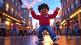 Как танцевать в Roblox
