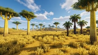 Саванна в Майнкрафт особенности биома мобы и ресурсы