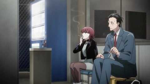 Опубликован трейлер аниме про скуфа и альтушку Истории о перекуре за супермаркетом