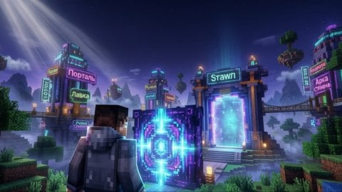 Сервер Домера ReallyWorld в Minecraft