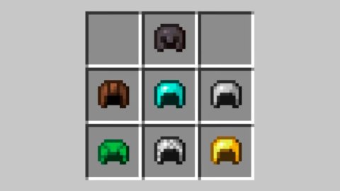 Шлемы в Minecraft полный гайд по броне