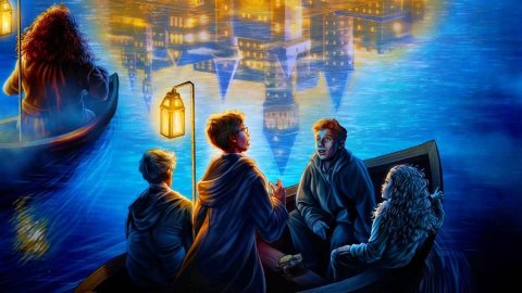 На съемках сериала Гарри Поттер заметили Гремучую иву и оранжерею