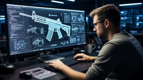 История оружия CS2 от прототипов до игровых моделей