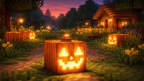 Светильник Джека в Minecraft крафт и использование