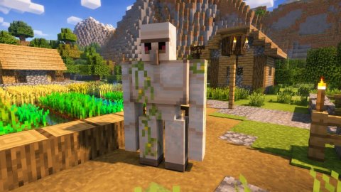 Железный голем в Minecraft 2026 как создать и использовать